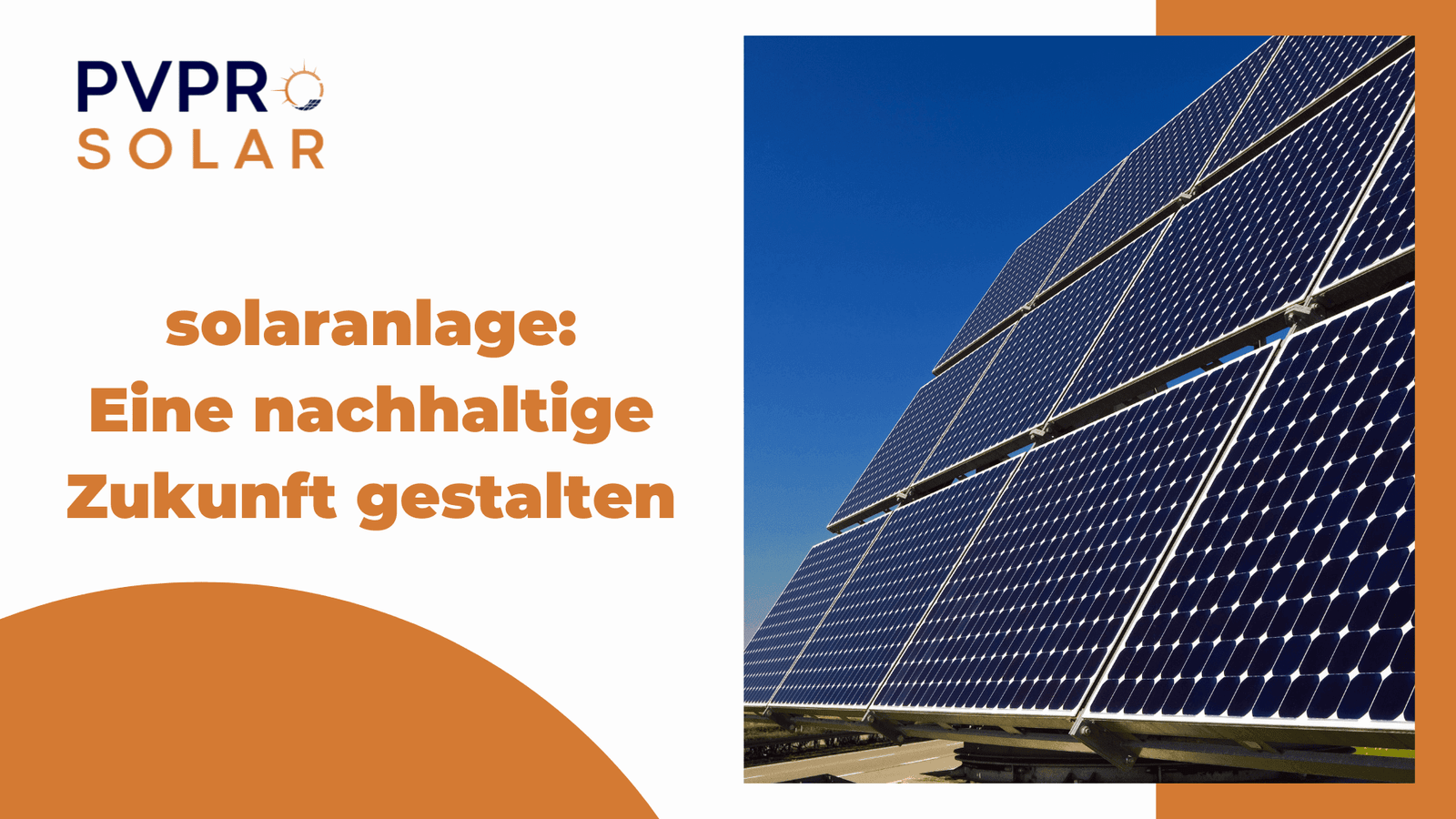 solaranlage Eine nachhaltige Zukunft gestalten