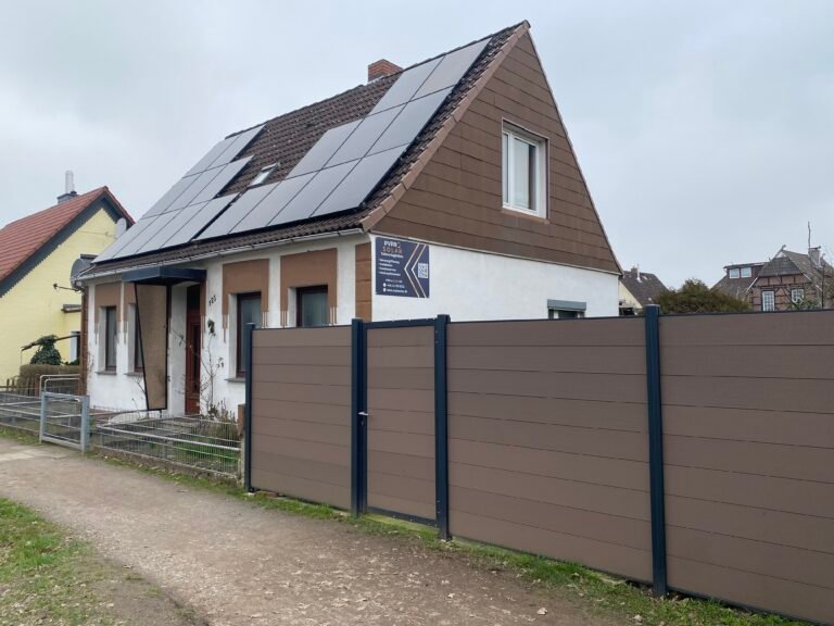 Photovoltaikanlage mit 18 Modulen (7,8 kWp) in Walsrode, installiert von PVPro Solar
