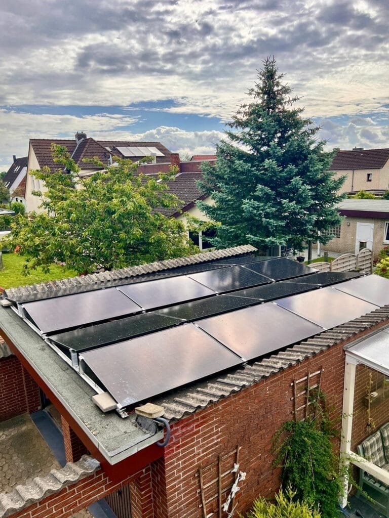 16 modules – 6,9 kWp