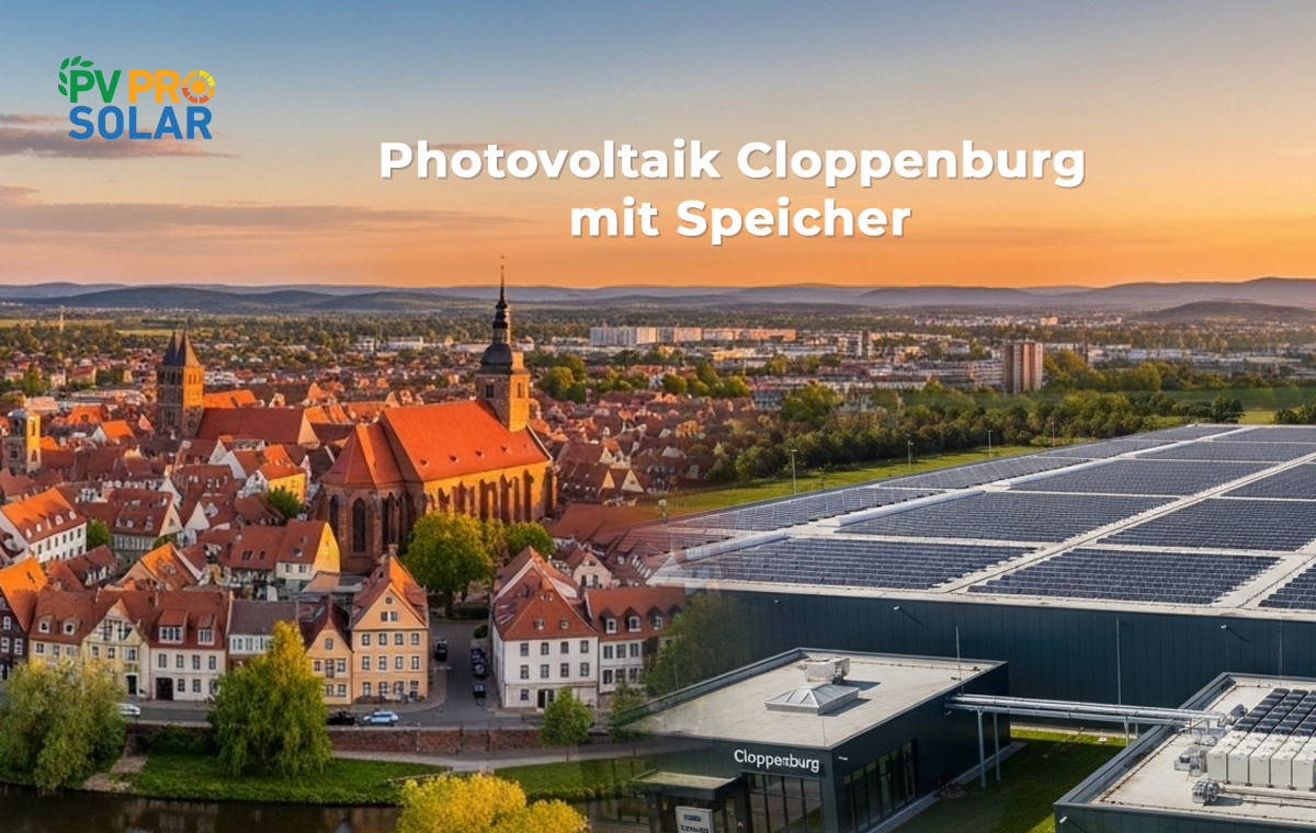 Photovoltaik Cloppenburg mit Speicher