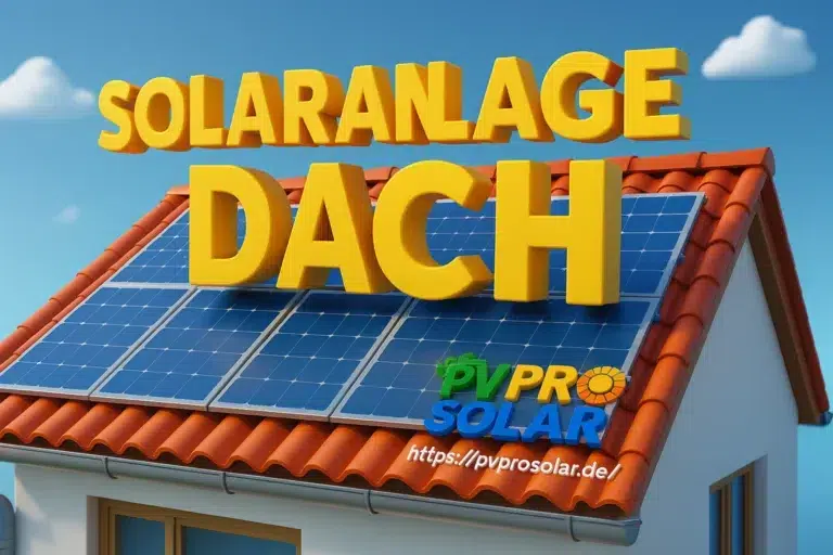 Solaranlage Dach