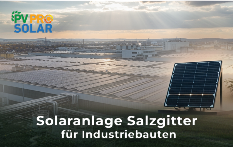 Solaranlage Salzgitter für Industriebauten