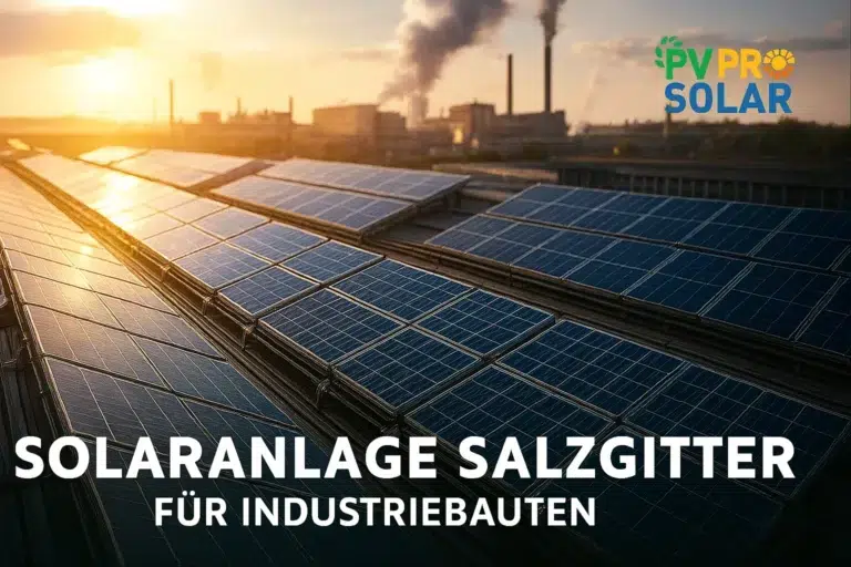 Solaranlage Salzgitter für Industriebauten