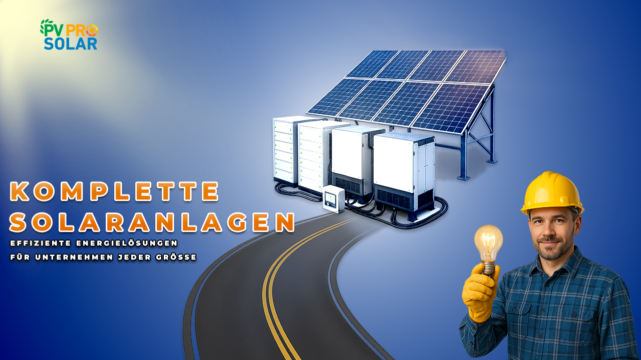 Komplette Solaranlagen