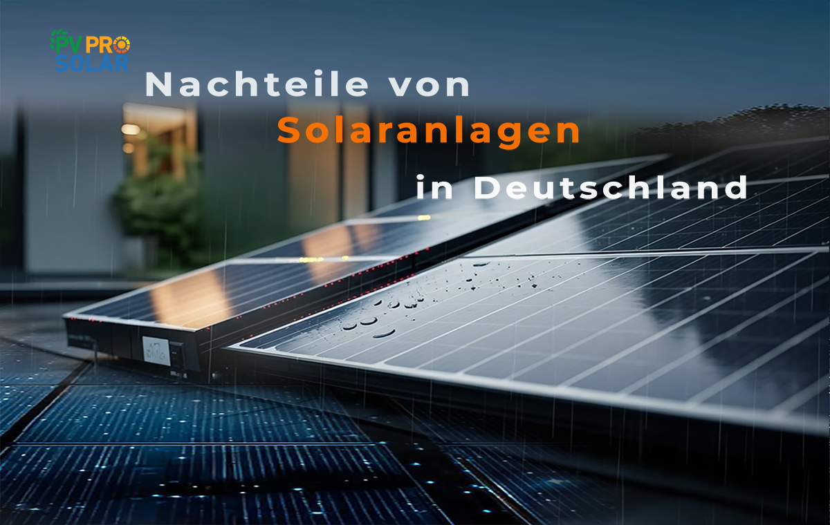 Nachteile von Solaranlagen in Deutschland
