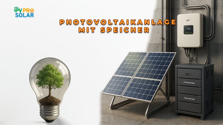 photovoltaikanlage mit speicher