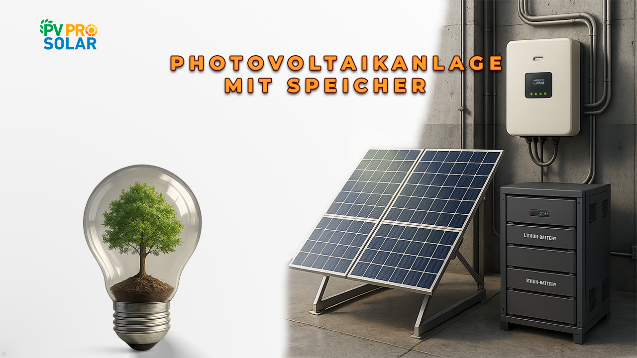 photovoltaikanlage mit speicher