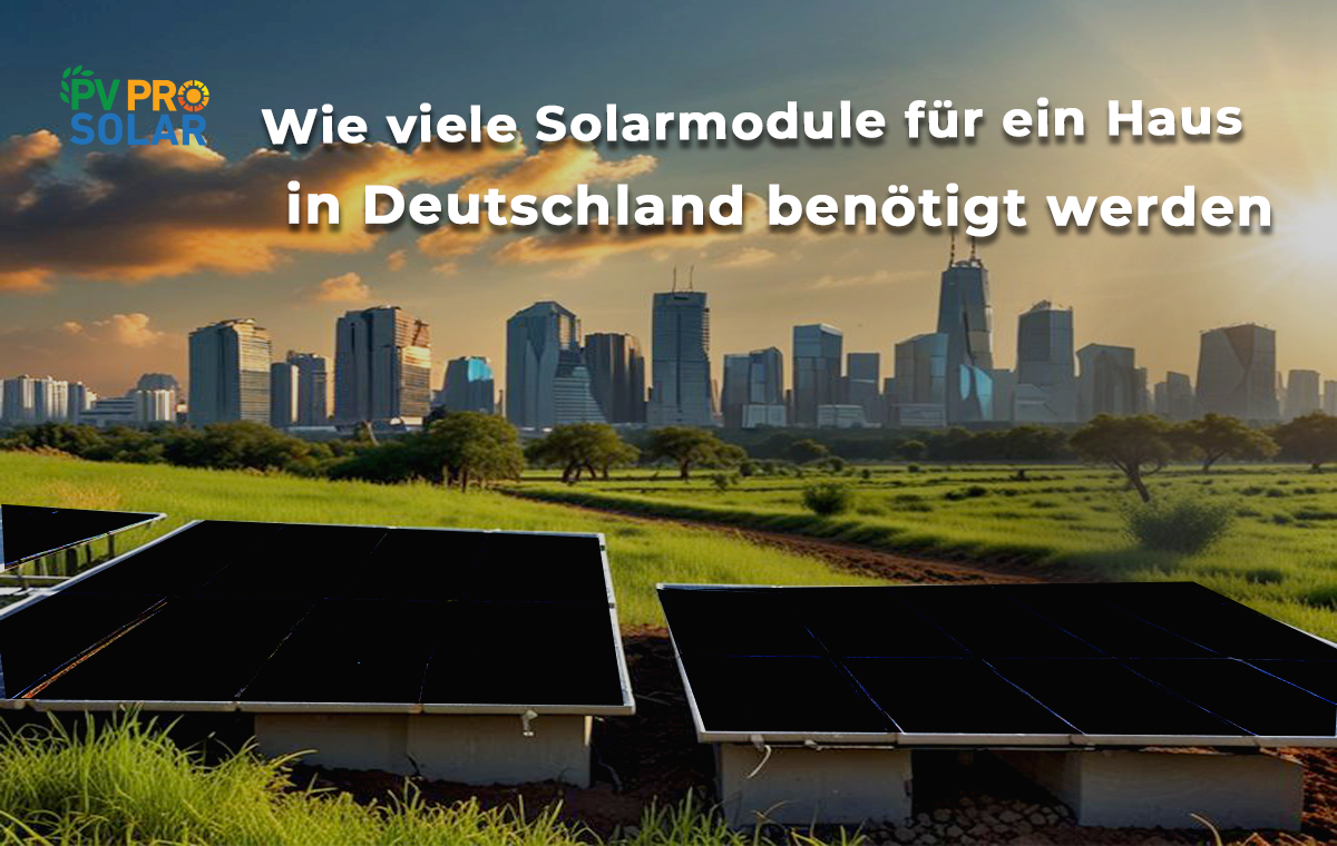 how many solar panels needed for a house in germany