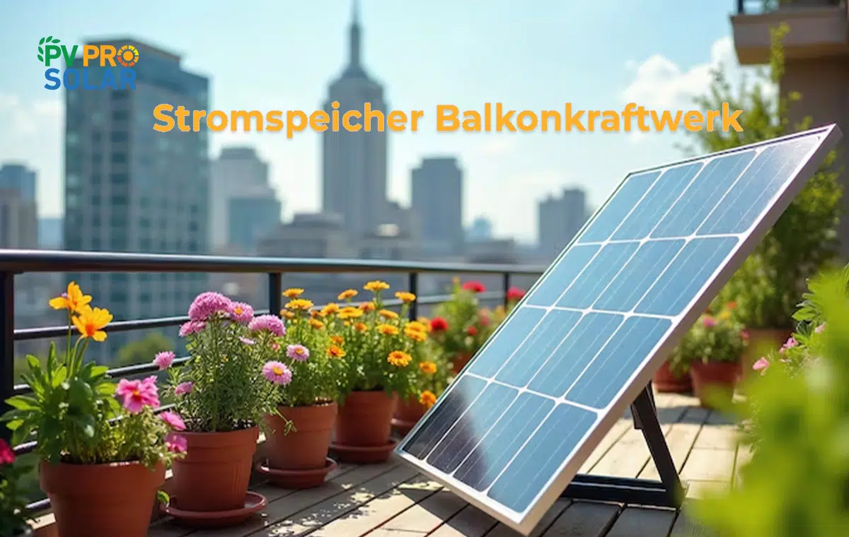 power storage balcony power plant