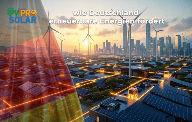 wie Deutschland erneuerbare Energien fördert.