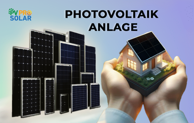 photovoltaik anlage mit speicher