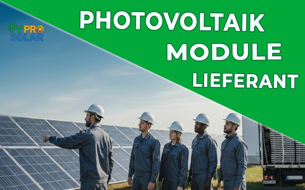 führende Photovoltaik-Großhandel