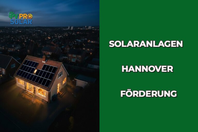 förderung solaranlage hannover