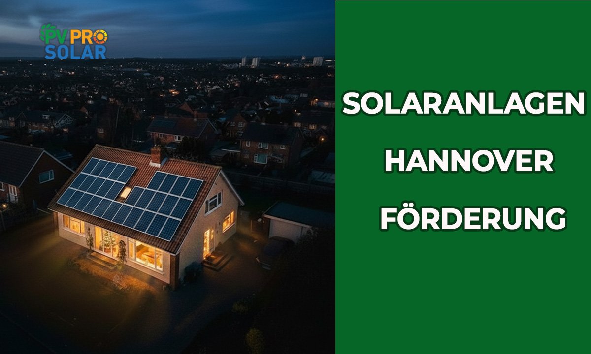 förderung solaranlage hannover