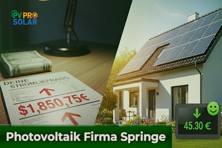 Solaranlage Springe