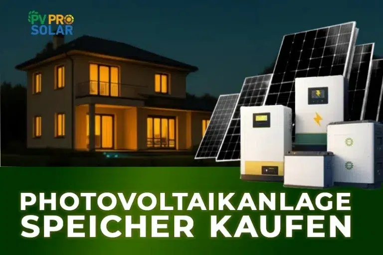 Photovoltaikanlage mit Speicher kaufen