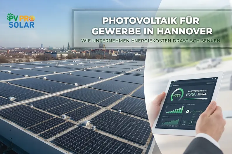 Photovoltaik für Gewerbe in Hannover