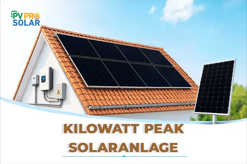 kilowatt peak solaranlage
