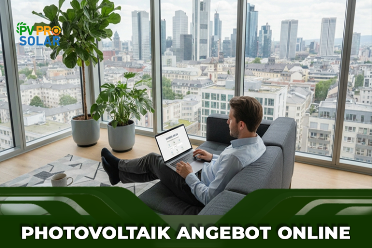 angebot photovoltaikanlage online