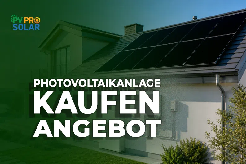 solaranlage kaufen angebot