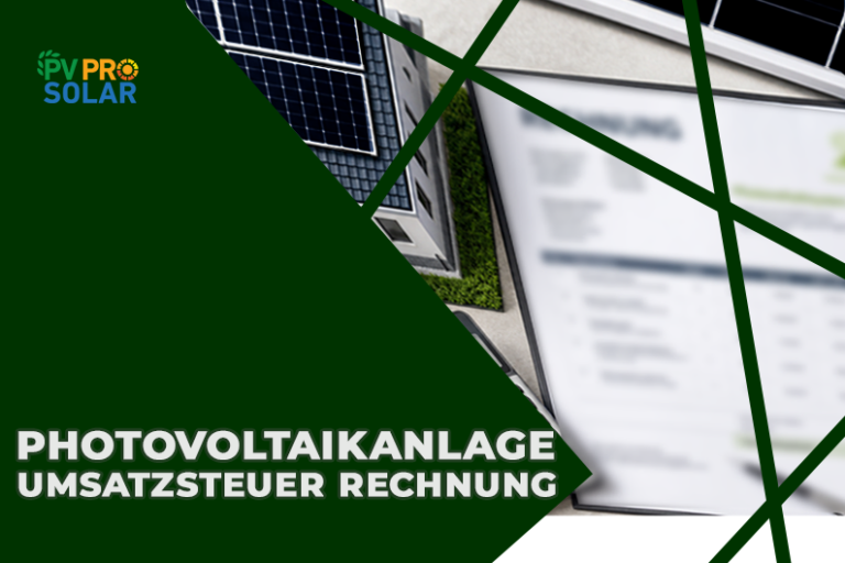 Kleinunternehmerregelung photovoltaik
