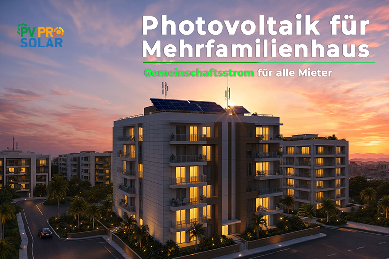 Photovoltaik Mehrfamilienhaus