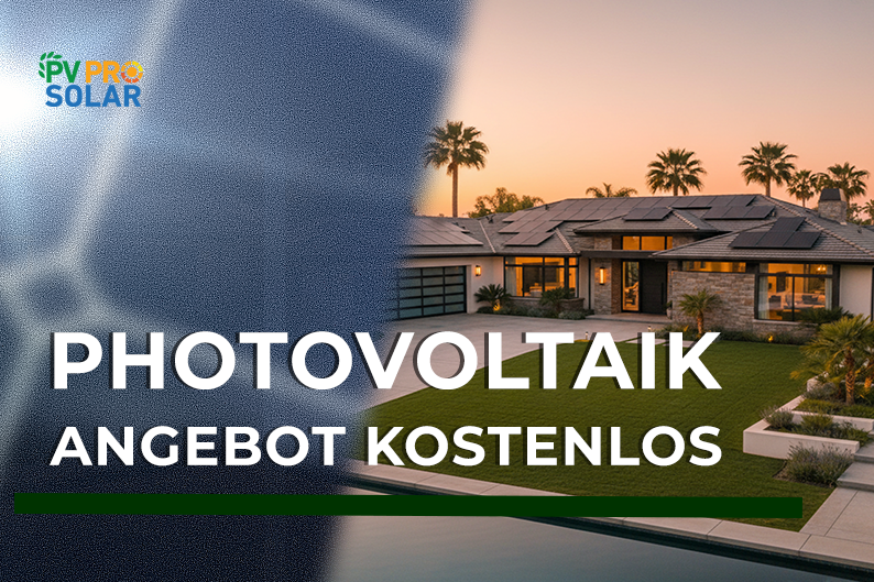 photovoltaik angebot einholen