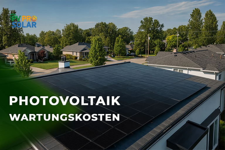 photovoltaik wartungskosten