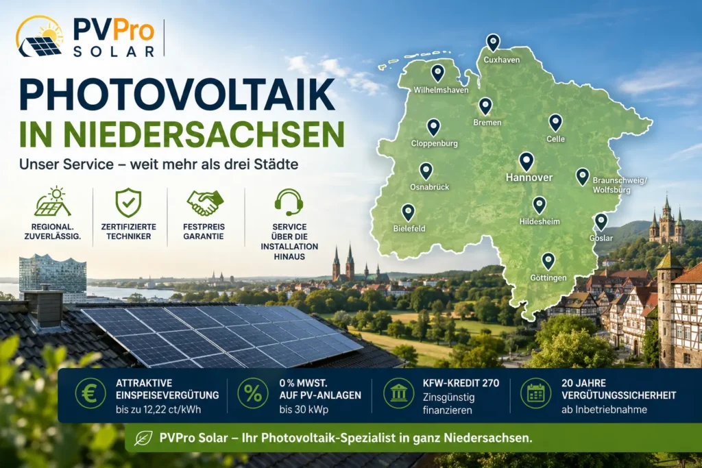 Photovoltaik in Niedersachsen